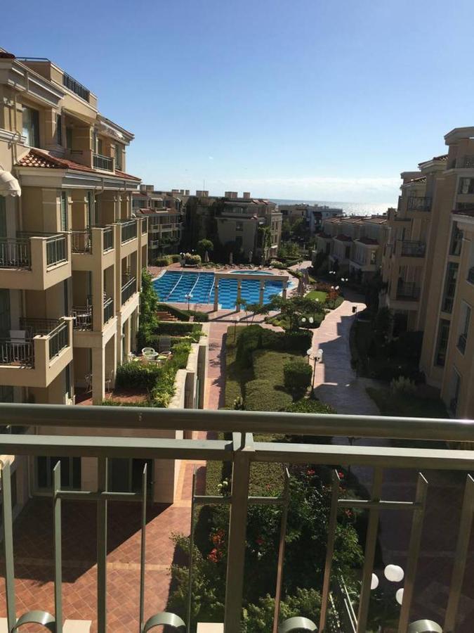 Flores Garden Sea View Apartment With Balcony 체르노모레츠 외부 사진